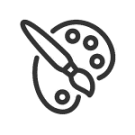 Paintbrush and Pallette 